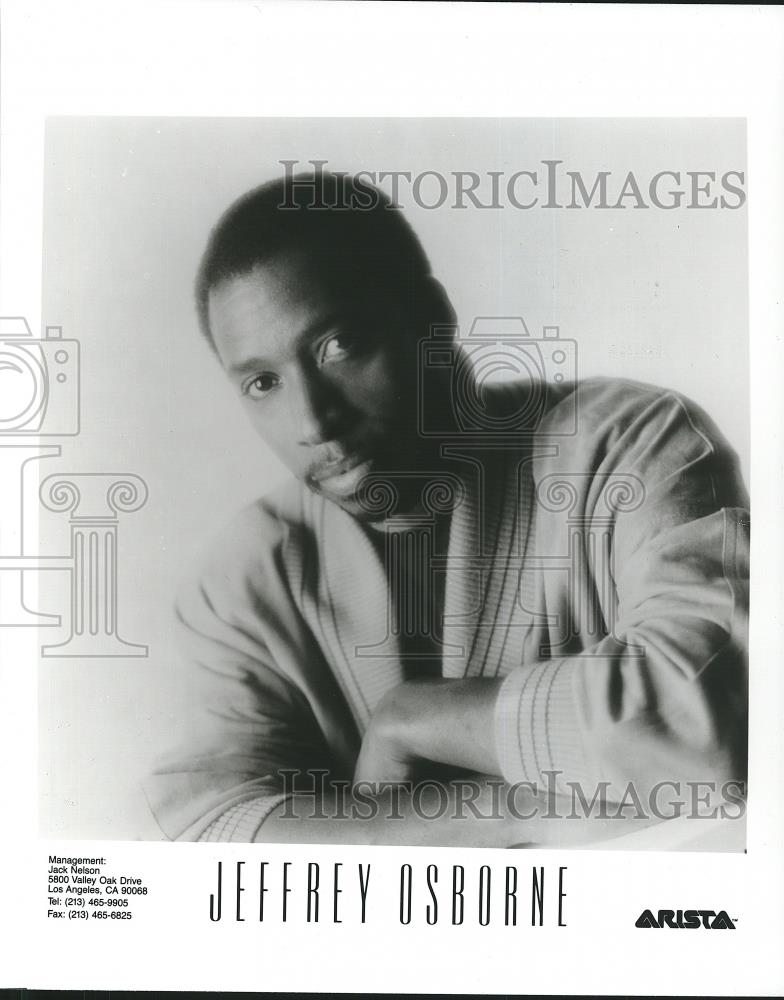 1992 Press Photo Jeffrey Osborne in the picture - cvp26178 - Historic Images