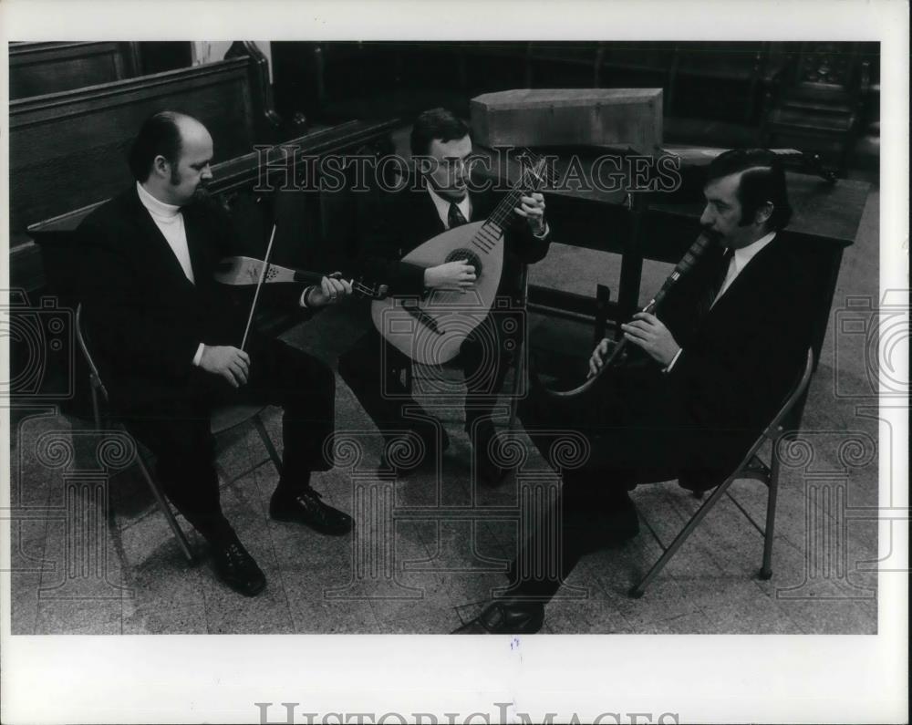 1972 Press Photo John Suers Thomas Hick and Loren Anderson Musicians - cvp20832 - Historic Images