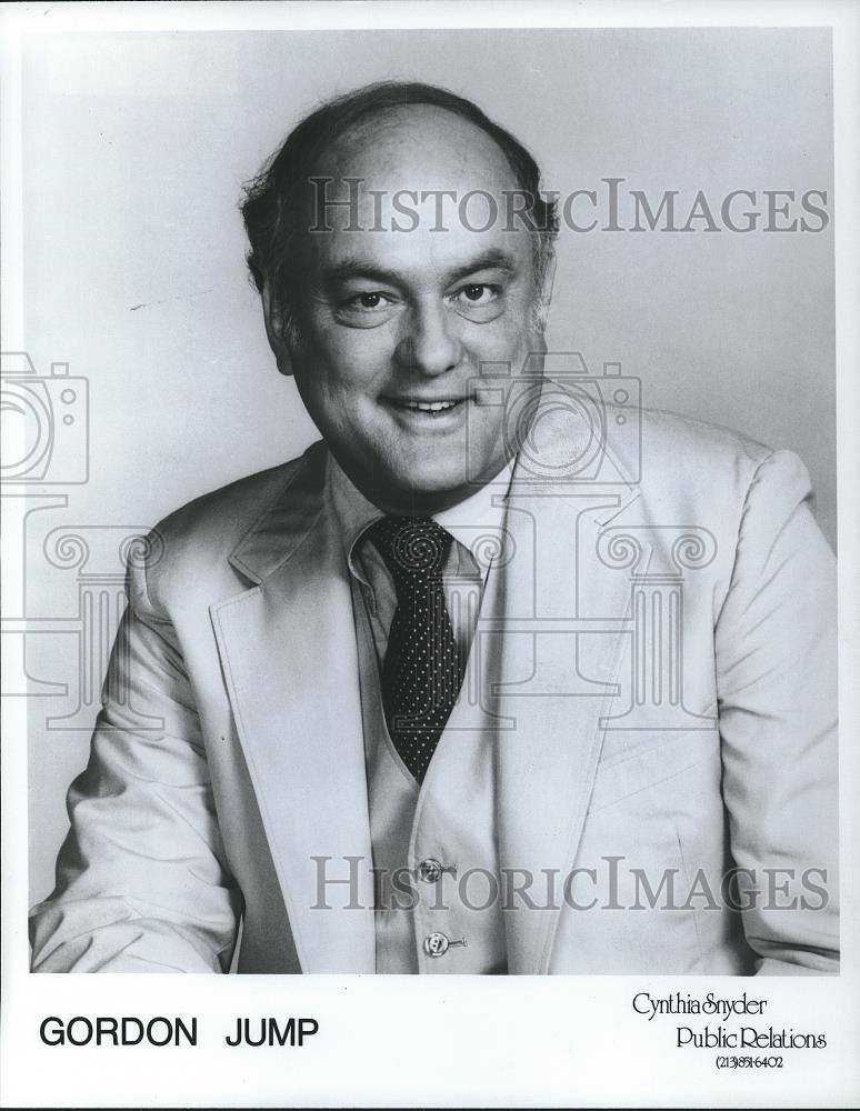 1983 Press Photo Gordon Jump Four Hours For Life - cvp26662 - Historic Images