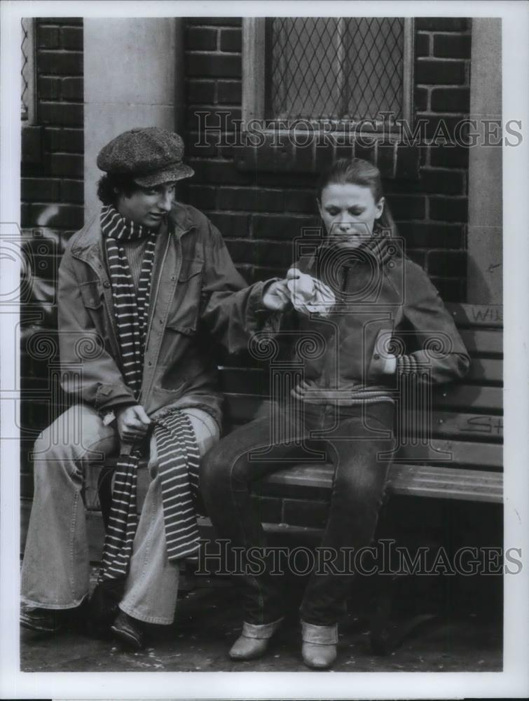 1978 Press Photo Ron Palillo and Melonie Haller star on Welcome Back Kotter - Historic Images