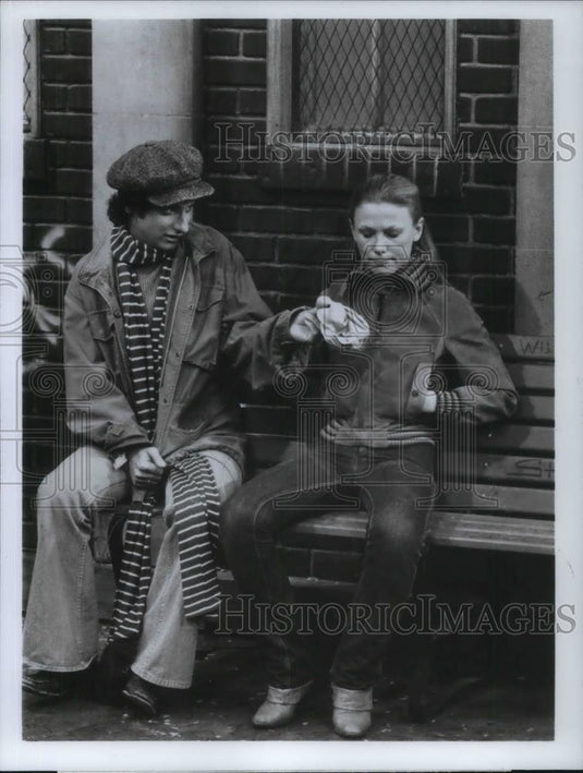 1978 Press Photo Ron Palillo and Melonie Haller star on Welcome Back Kotter - Historic Images