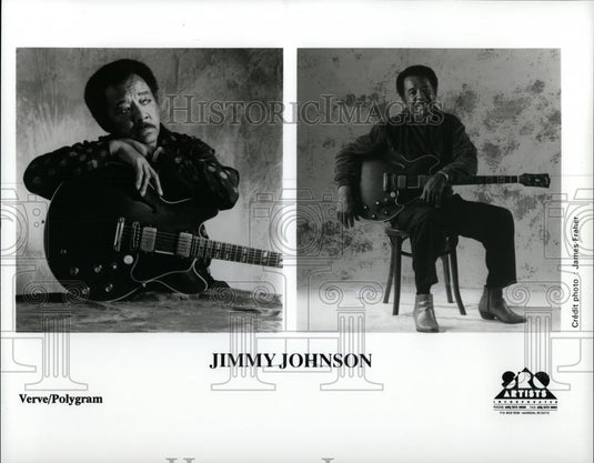 1995 Press Photo Guitarist Jimmy Johnson - 839 - cvp26950 - Historic Images