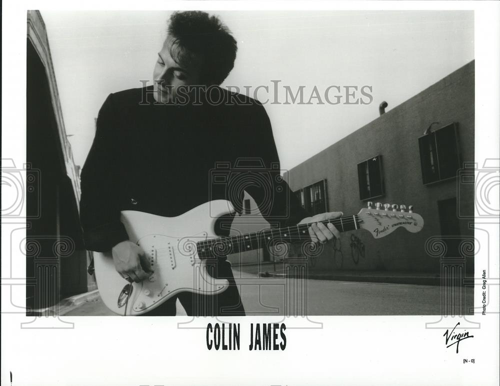 1990 Press Photo James Colin Musician - cvp26060 - Historic Images