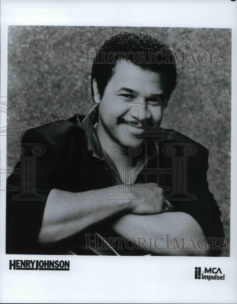 1987 Press Photo Henry Johnson Musical Artist - cvp25499 - Historic Images