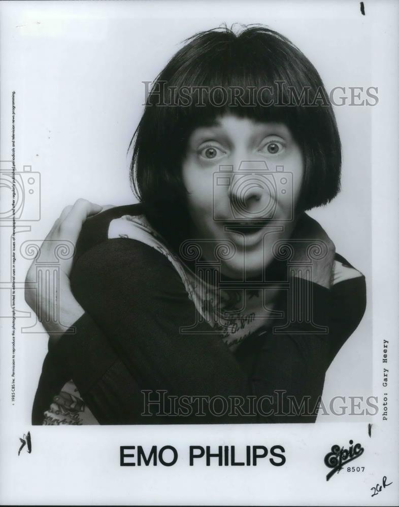 1986 Press Photo Emo Philips - cvp23386 - Historic Images