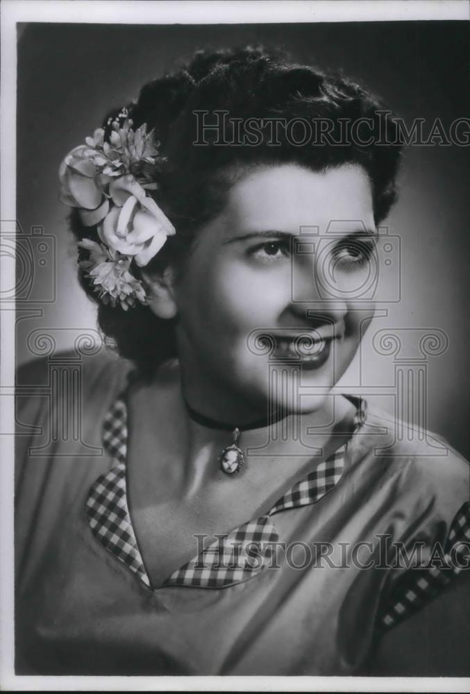 1953 Press Photo Sunshine Sue Workman - cvp20166 - Historic Images