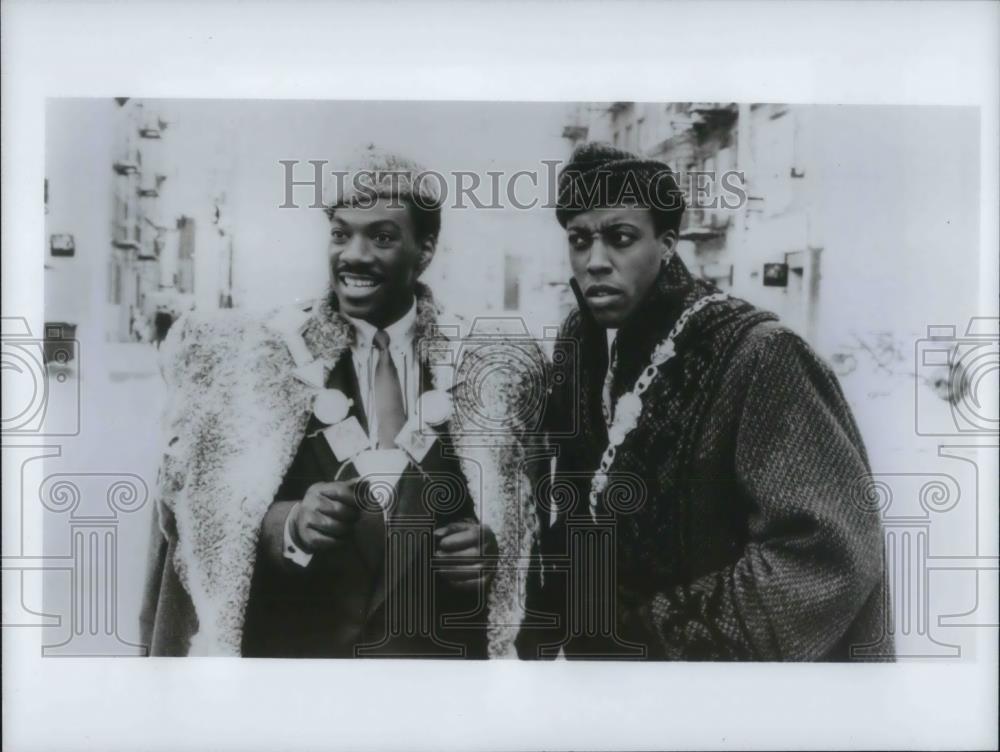 1992 Press Photo Coming to America: Eddie Murphy and Arsenio Hall - cvp23193 - Historic Images