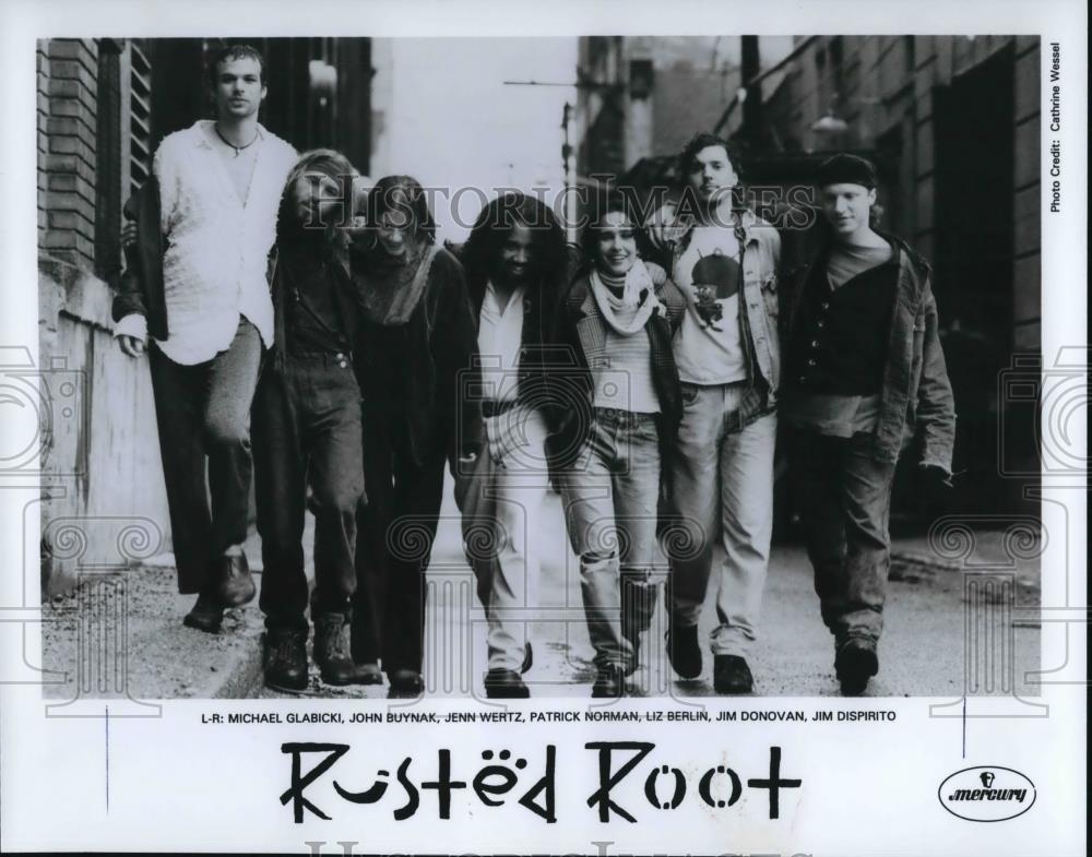 1995 Press Photo The Rusted Root - cvp24602 - Historic Images