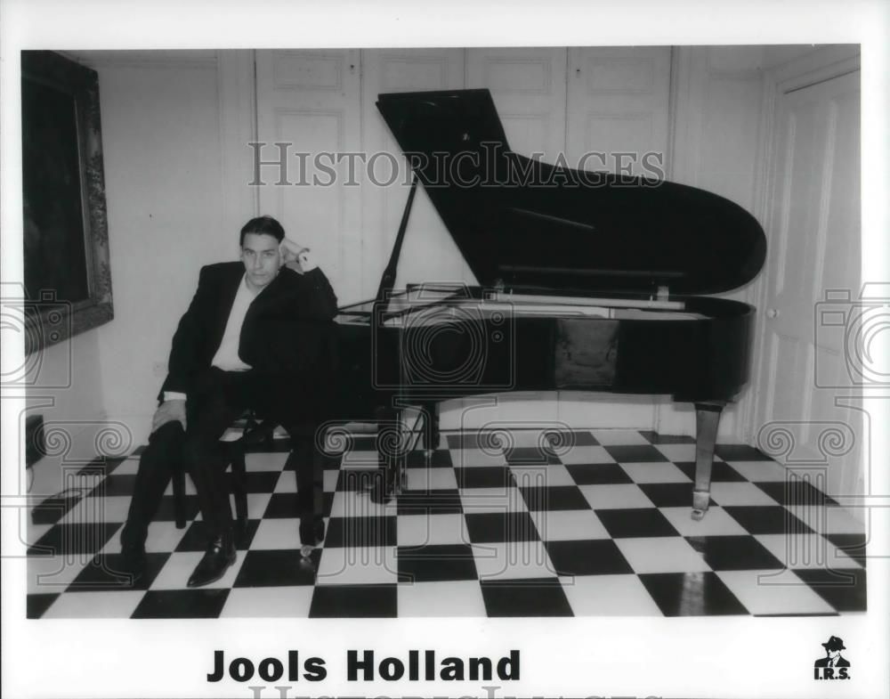 1990 Press Photo Jools Holland with a piano - cvp23744 - Historic Images