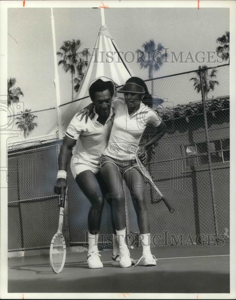 1979 Press Photo Bill Cosby and Sheila Frazer star in California Suite movie - Historic Images
