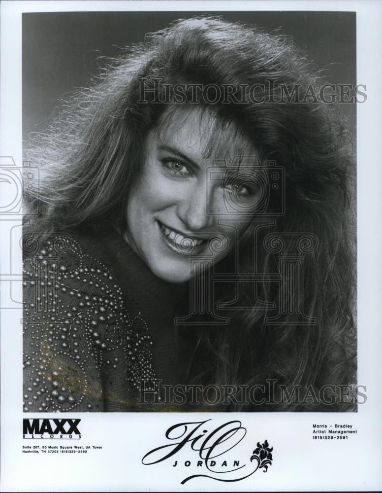 1989 Press Photo Jill Jordan Musician - cvp27313 - Historic Images