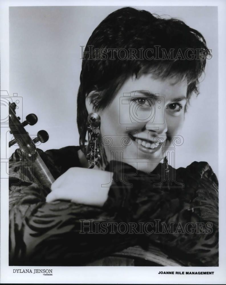 1996 Press Photo Dylana Jensen, violinist - cvp24839 - Historic Images