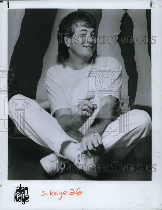 1986 Press Photo Alan Kaye - cvp25901 - Historic Images