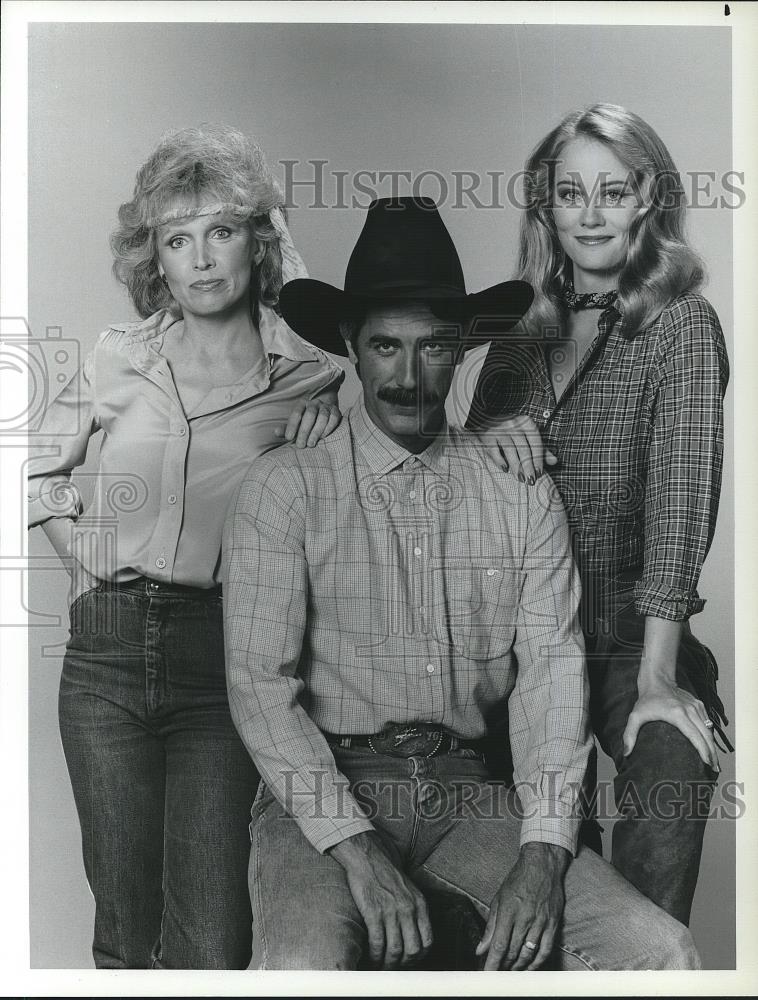 1983 Press Photo Sam Elliot, Susan Anspach in The Yellow Rose - cvp26228 - Historic Images