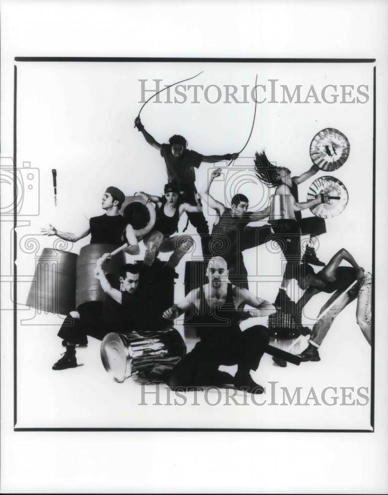 1996 Press Photo Cast of Stomp - cvp24062 - Historic Images