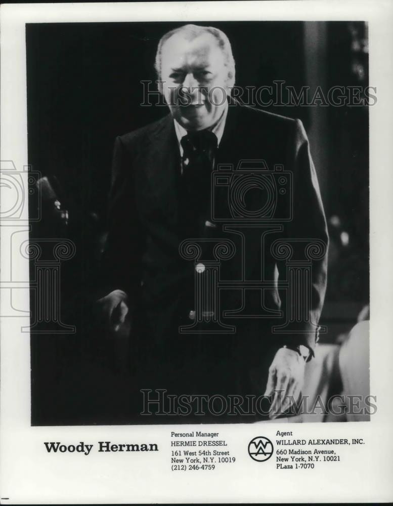 1979 Press Photo Woody Herman Orchestra - cvp22033 - Historic Images