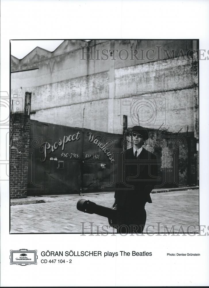 1995 Press Photo Goran Sollscher Plays The Beatles - cvp26787 - Historic Images