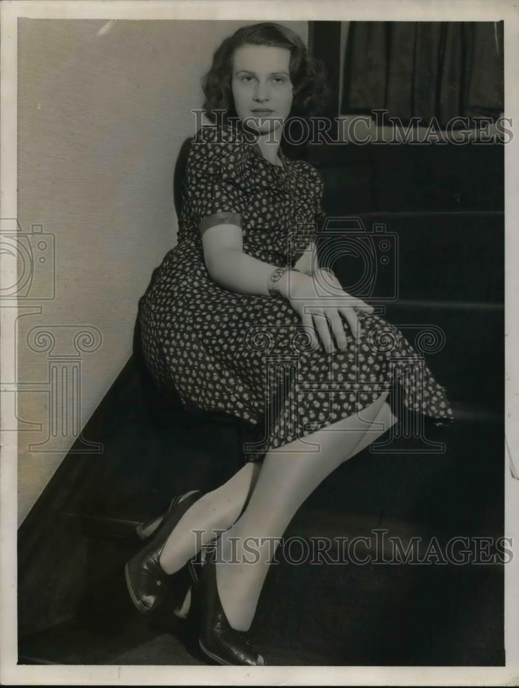 1939 Press Photo Miss Dorothy Humel - cvp25238 - Historic Images