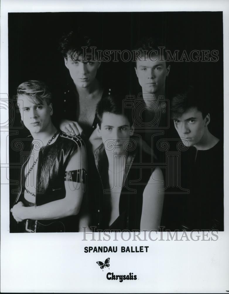 Undated Press Photo Musical group "Spandau Ballet" - cvp27854 - Historic Images