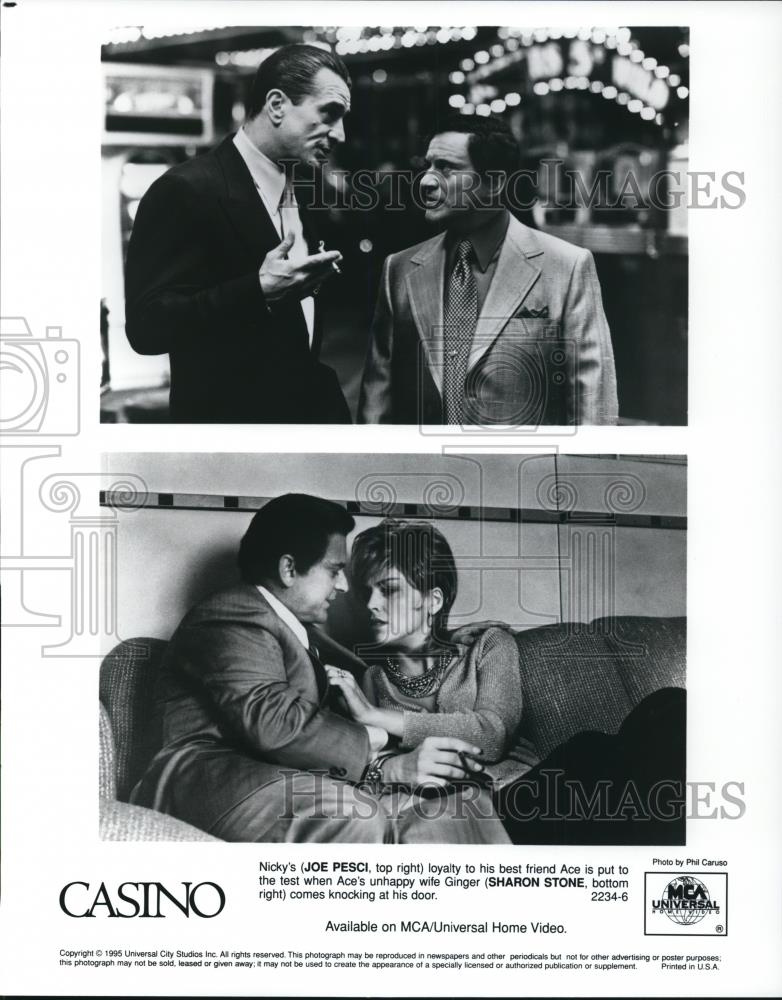 1996 Press Photo Joe Pesci in Casino - cvp28019 - Historic Images