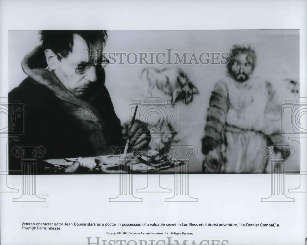 1986 Press Photo Jean Bouise in Le Dernier Combat - cvp23161 - Historic Images