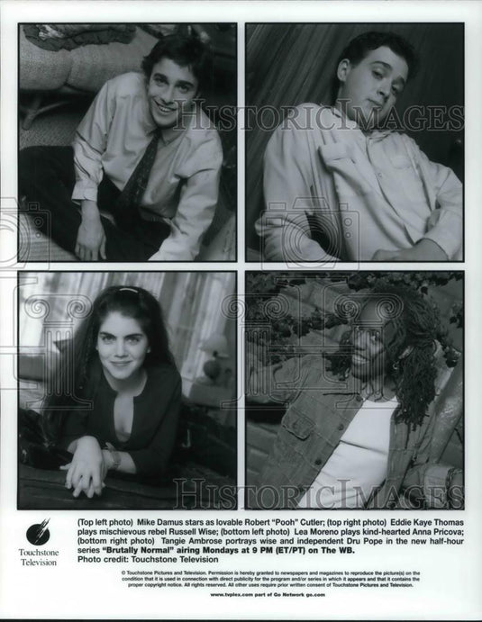 Press Photo Mike Damus as he stars in Brutally Normal - cvp22649 - Historic Images