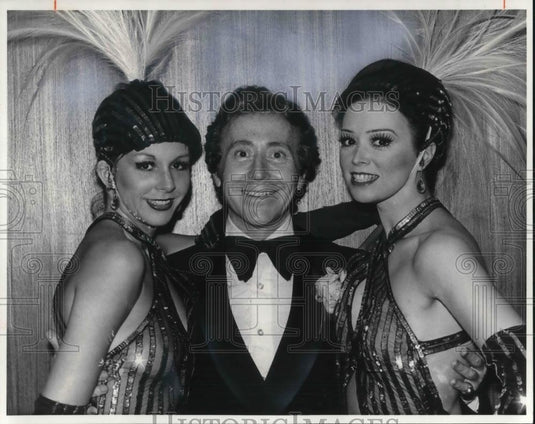 1978 Press Photo Nicki Lee Peter Jackson Impresario and Ginger Marks - cvp20736 - Historic Images