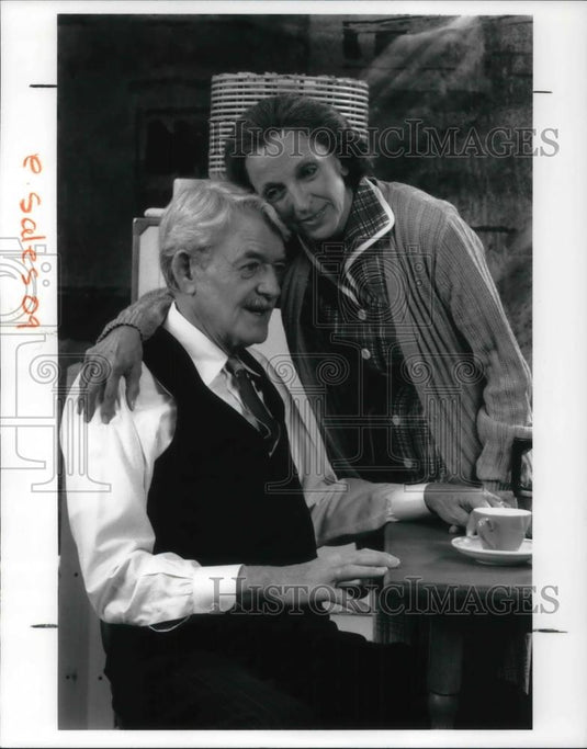 1994 Press Photo Hal Holbrook & Elizabeth Franz in Death of a Salesman - Historic Images