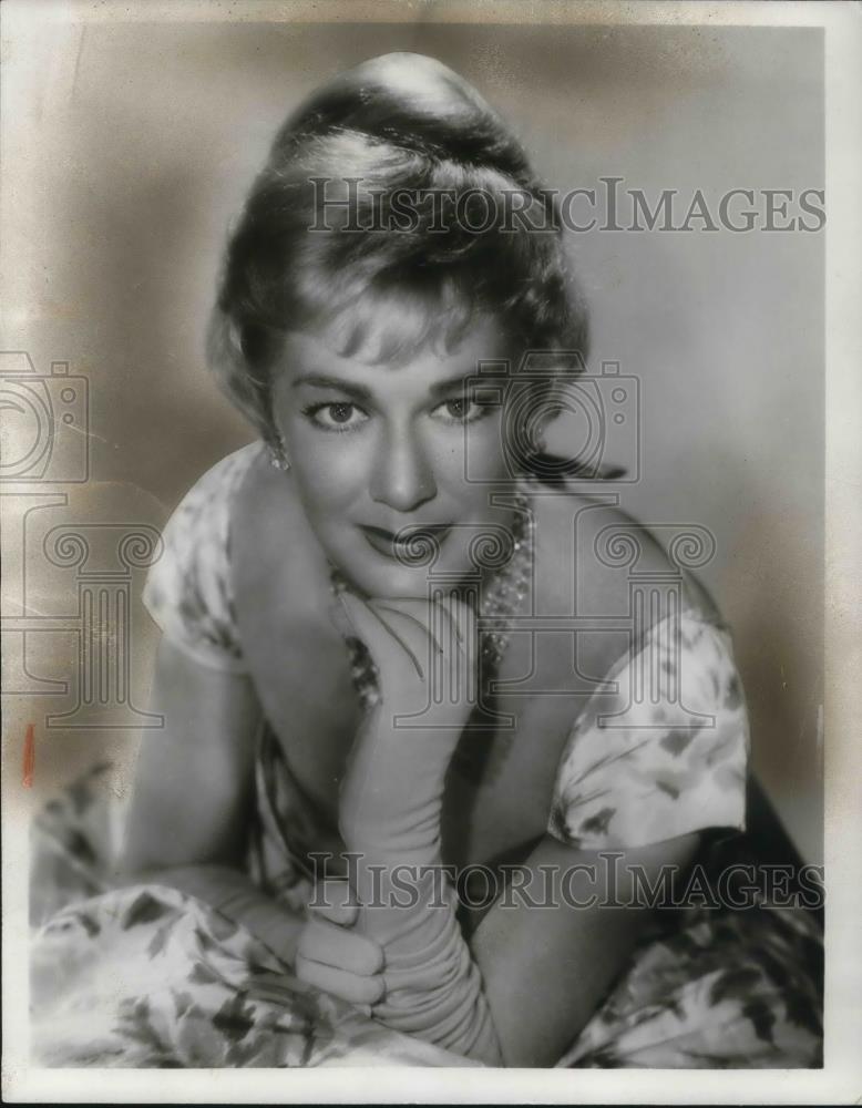1960 Press Photo Betty Hutton, actress - cvp24352 - Historic Images