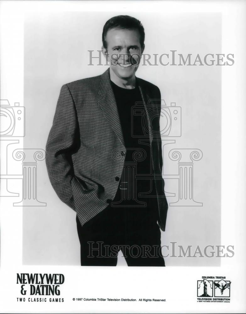 1997 Press Photo Bob Eubanks in Newlywed &amp; Dating - cvp22040 - Historic Images