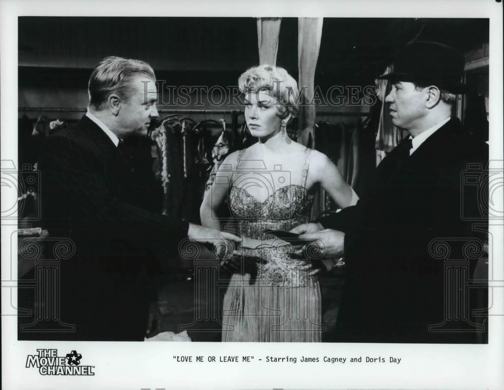 1985 Press Photo "LOVE ME OR LEAVE ME" -- Starring Doris Day and James Cagney - Historic Images