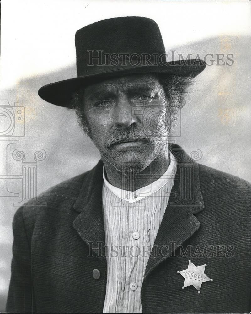 1971 Press Photo Burt Lancaster in Valdez Is Coming - cvp26281 - Historic Images
