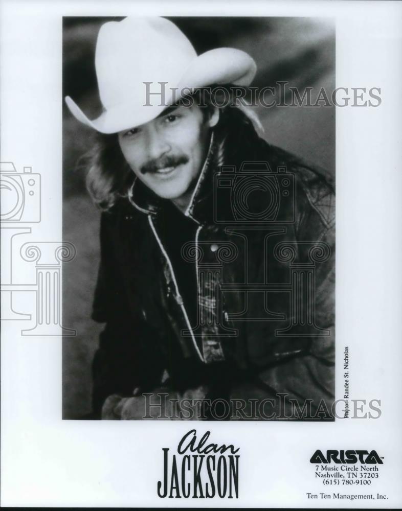 1994 Press Photo Alan Jackson Country Music Singer Songwriter Musician - Historic Images