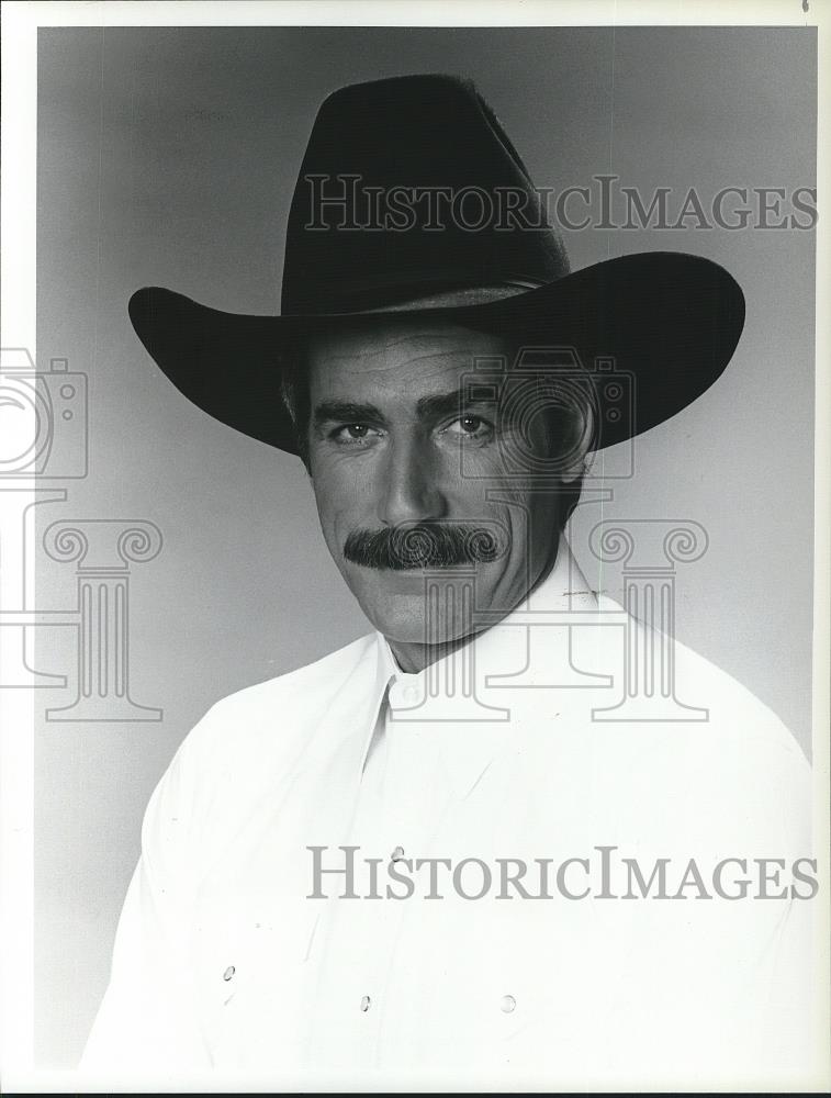 1983 Press Photo Sam Elliott as Chance in The Yellow Rose - cvp26238 - Historic Images