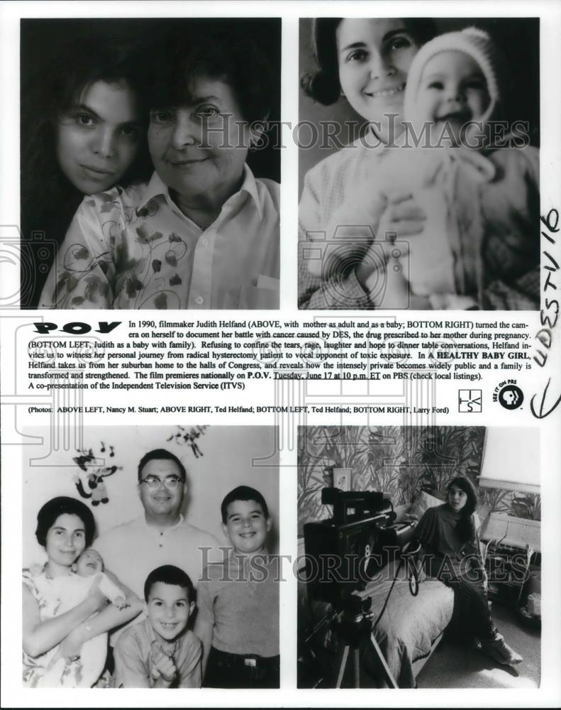 1967 Press Photo Filmmaker Judith Helfand in A HEALTHY BABY GIRL - cvp21857 - Historic Images