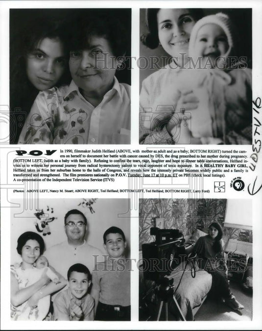 1967 Press Photo Filmmaker Judith Helfand in A HEALTHY BABY GIRL - cvp21857 - Historic Images
