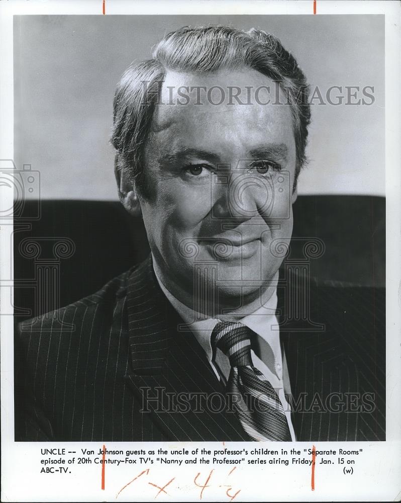 1972 Press Photo Van Johnson in Separate Rooms - cvp26763 - Historic Images