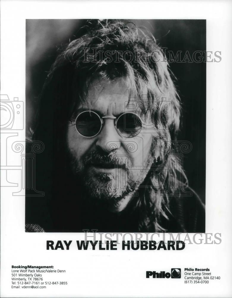 1999 Press Photo Ray Wylie Hubbard - cvp23419 - Historic Images