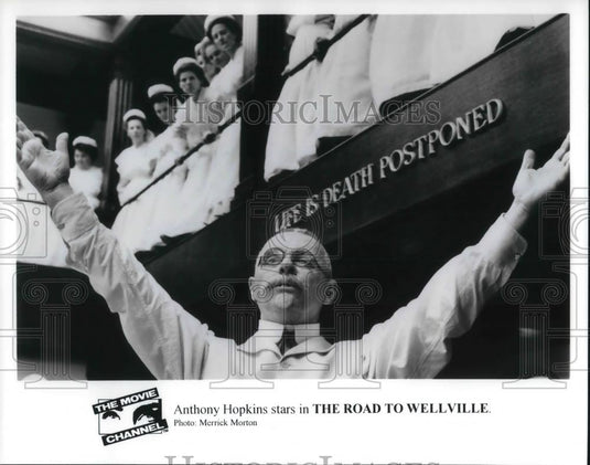 1996 Press Photo Anthony Hopkins in "The Road To Wellville" - cvp22963 - Historic Images