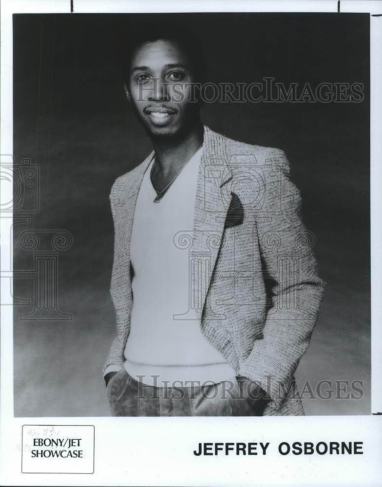 1986 Press Photo Jeffrey Osborne in the picture - 464 - cvp26183 - Historic Images