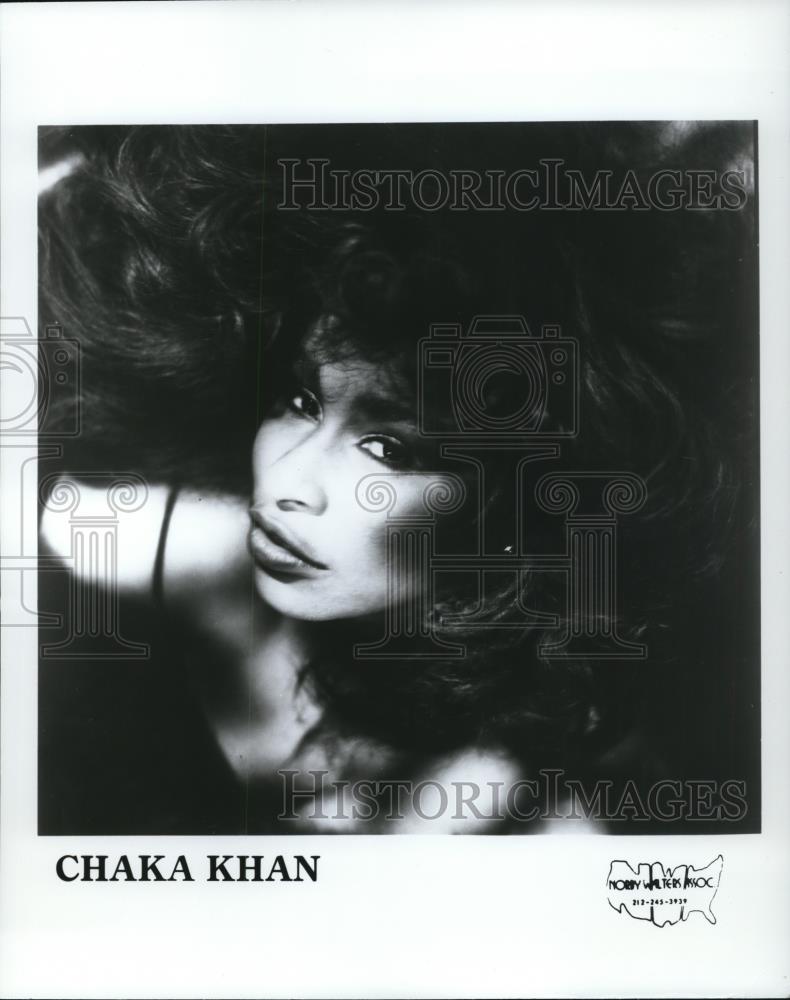 1983 Press Photo Chaka Kahn Music Artist - 333 - cvp27250 - Historic Images