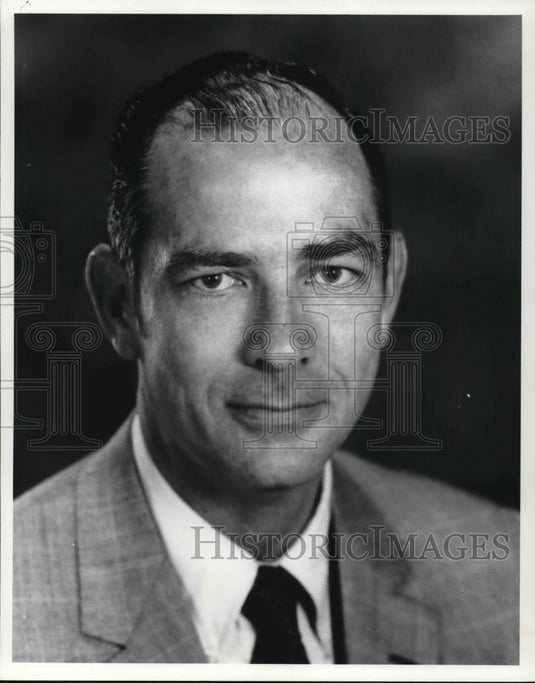 1984 Press Photo Jerry V. Jarrett American Promoter and Professional Wrestler - Historic Images