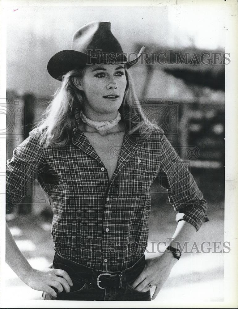 1982 Press Photo Cybill Shepherd in The Yellow Rose - cvp26232 - Historic Images