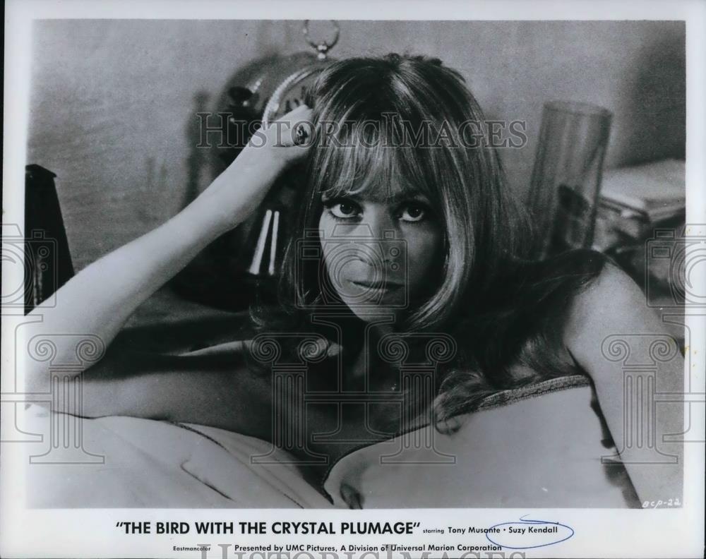 1970 Press Photo Suzy Kendall in The Bird with the Crystal Plumage - cvp25162 - Historic Images