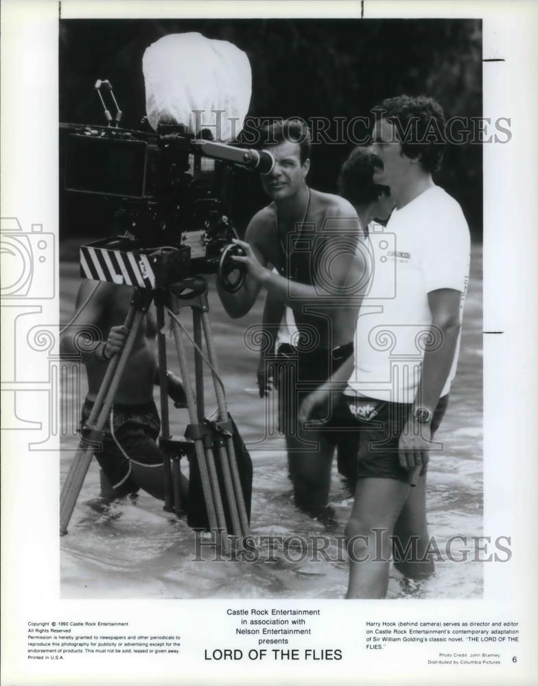 1990 Press Photo Henry Hook, director of Lord of the Flies - cvp22089 - Historic Images