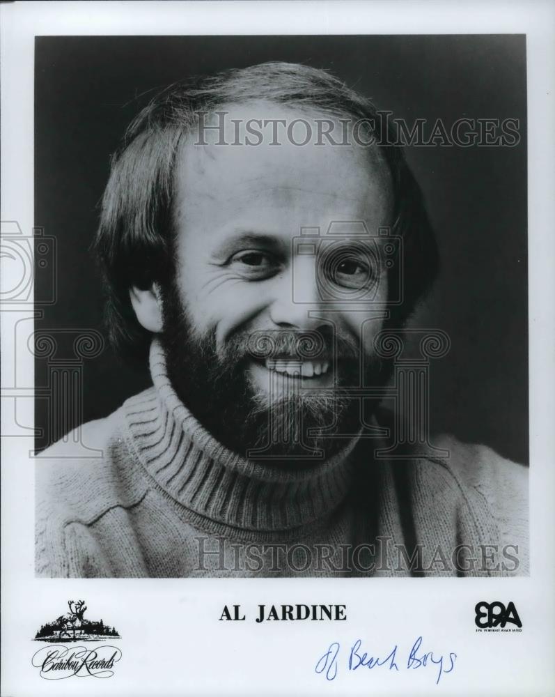 1980 Press Photo Al Jardine Surf Rock Singer Songwriter Guitarist The Beach Boys - Historic Images