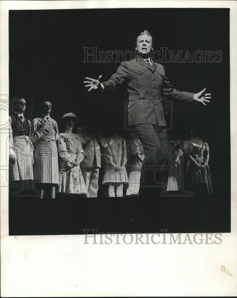 1962 Press Photo Van Johnson in The Music Man - cvp26759 - Historic Images