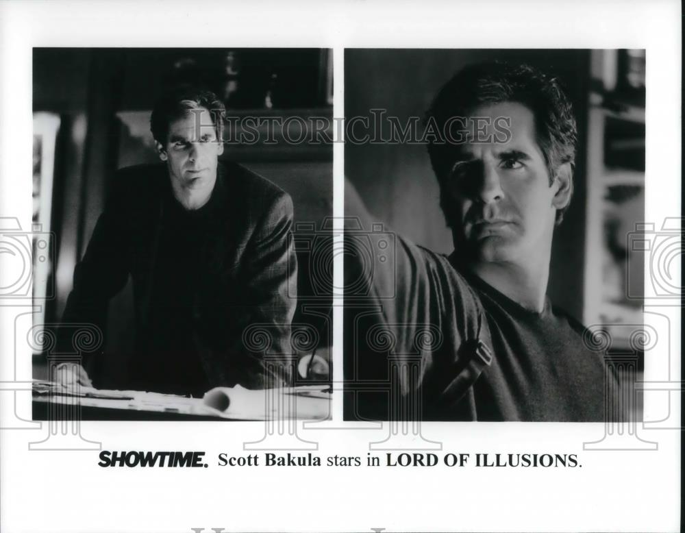 1997 Press Photo Scott Bakula in &quot;Lord of Illusions&quot; - cvp23090 - Historic Images