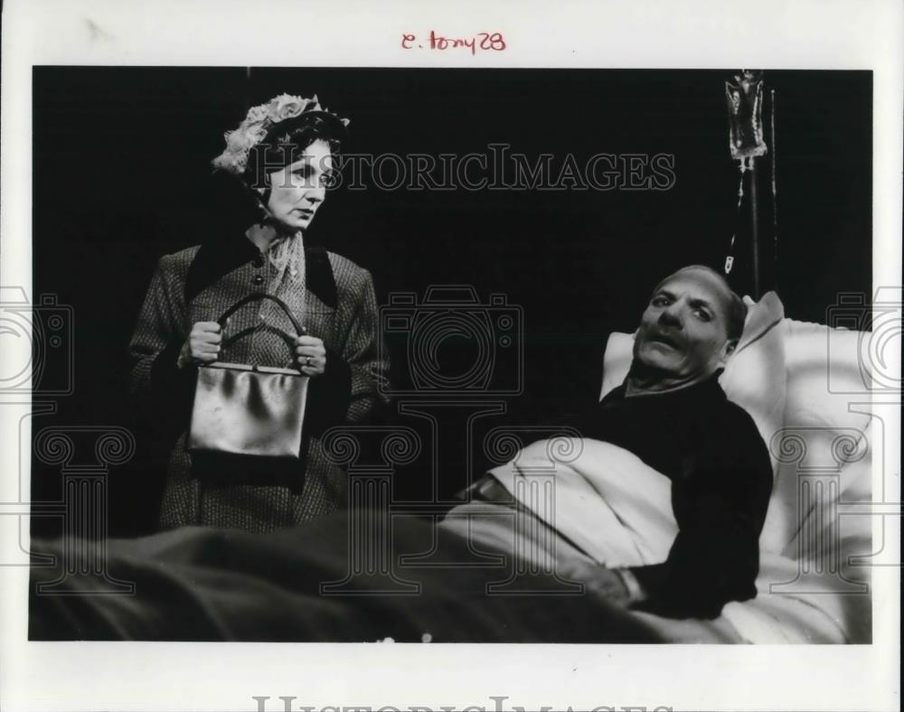 1993 Press Photo Kathleen Chalfant Ron Leibman Angels In America Perestroika - Historic Images