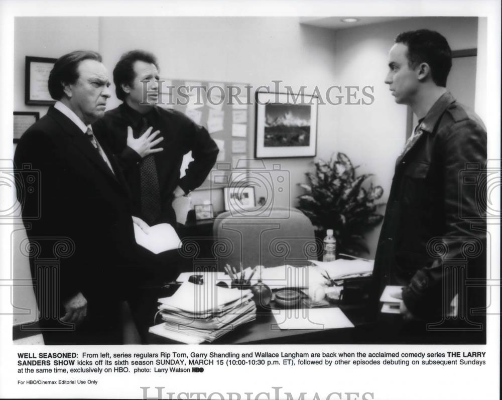 1992 Press Photo Garry Shandling of The Larry Sanders Show - cvp20274 - Historic Images